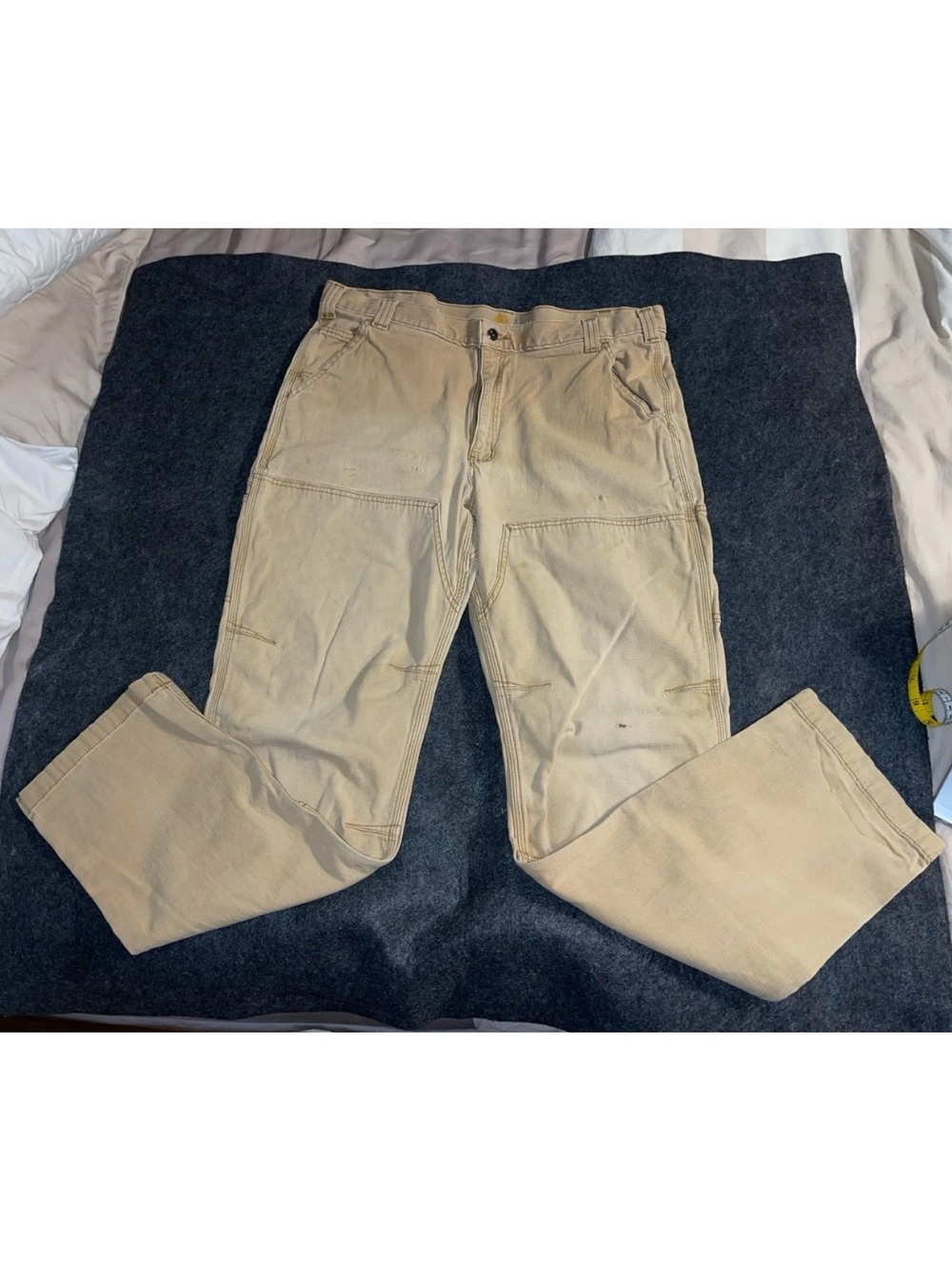 Carhartt Double Knee Rugged Fit Canvas Pants Relaxed Fit 38x34